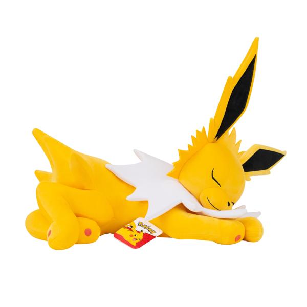 Pokemon Jolteon Sleeping Plush - 18-Inch Premium Plush in Sleeping Pose