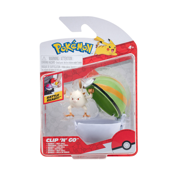 Pokémon Clip N Go Poké Ball Figure Assorted