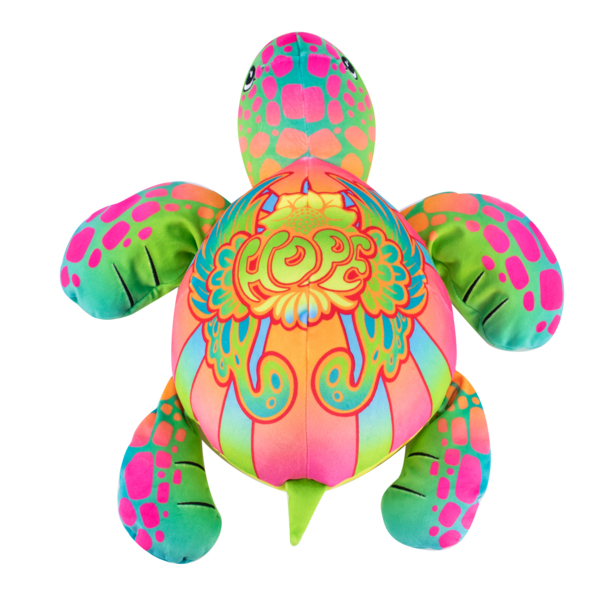 POP Art Soft Turtle Mammoth Fuchsia Series