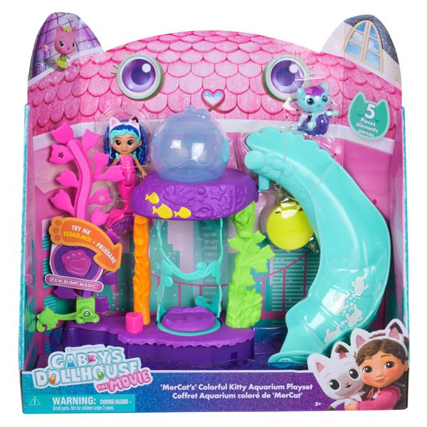 Gabby’s Dollhouse The Movie MerCats Kitty Aquarium