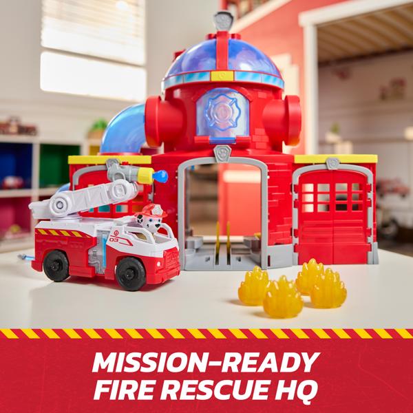 PAW Patrol Fire Rescue Command Center with Marshall 