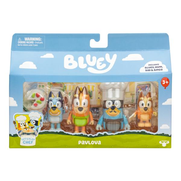 Bluey Figure 4 Pack