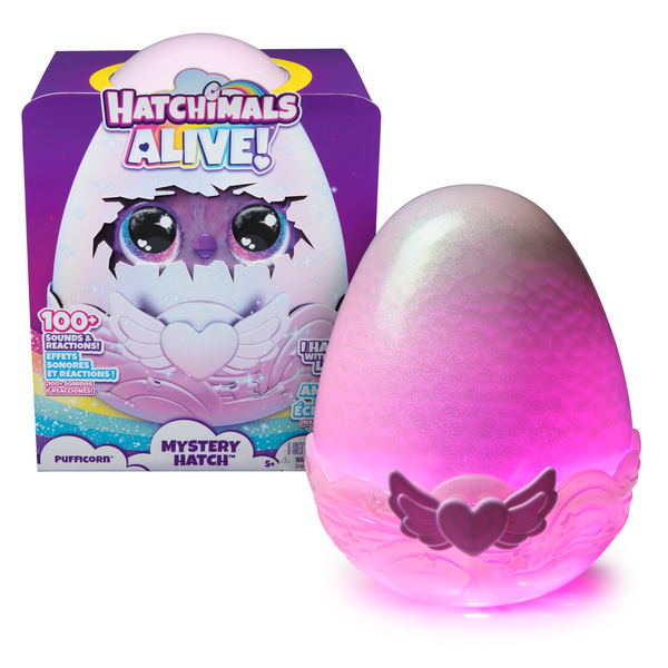 Hatchimals Alive Mystery Hatch Pufficorn