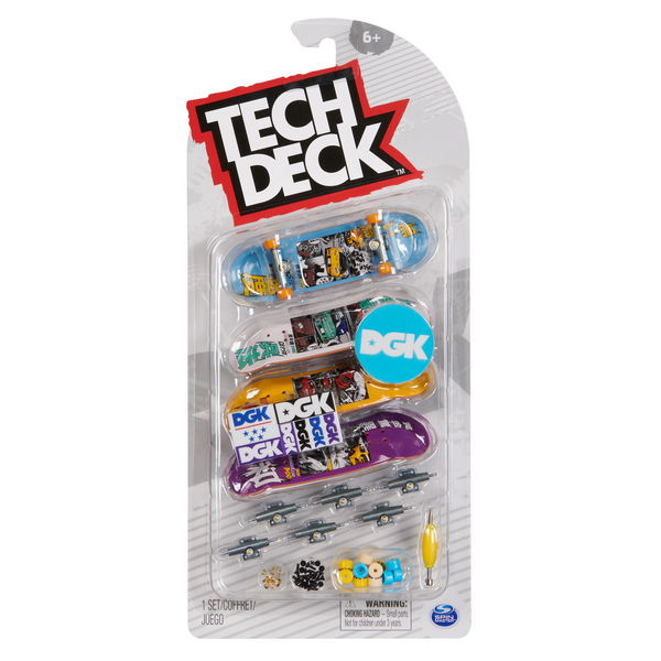 Tech Deck Ultra DLX Fingerboard 4 Pack