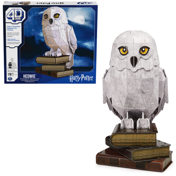 4D Build Harry Potter Hedwig 3D Puzzle Model Kit