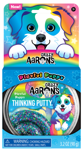 Crazy Aarons Putty Pets Playful Puppy Trendsetters