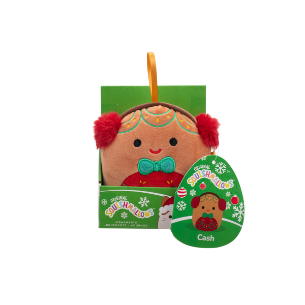 Squishmallows Original 4-Inch Christmas Ornaments Assorted