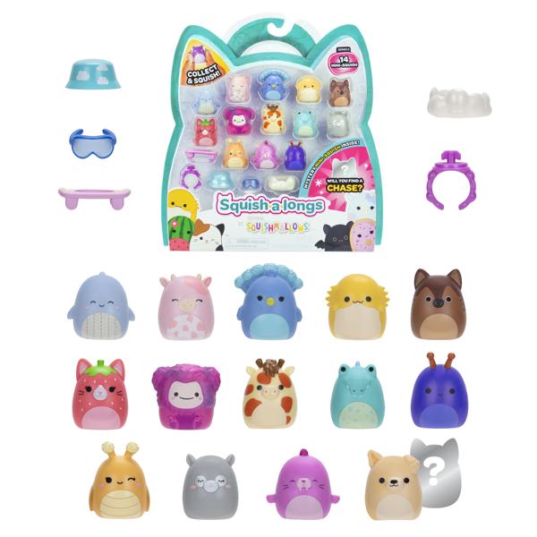 Squish-a-longs Mini-Squish 14-Pack Assorted