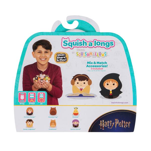 Squish-a-longs “Harry Potter” Mini-Squish + Accessory 6-Pack Assorted