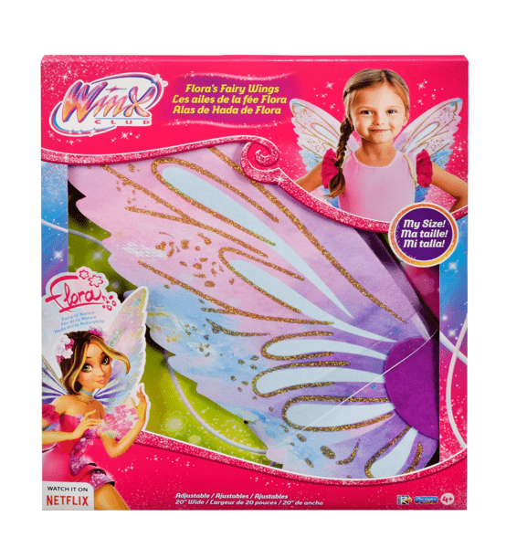 Winx Club My Size Fairy Wings Dress Up Assorted