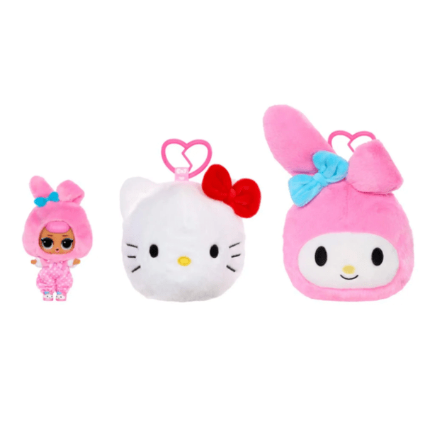 L.O.L. Surprise! Loves Hello Kitty Reversible Plush