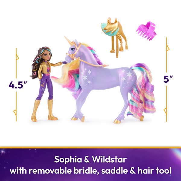 Unicorn Academy Small Doll Sophia & Wildstar