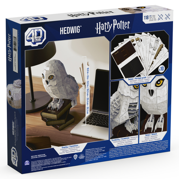 4D Build Harry Potter Hedwig 3D Puzzle Model Kit