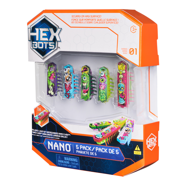 HEXBOTS Flash Nano 5 Pack