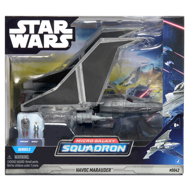 Star Wars Micro Galaxy Squadron Deluxe Starship Havoc Marauder 