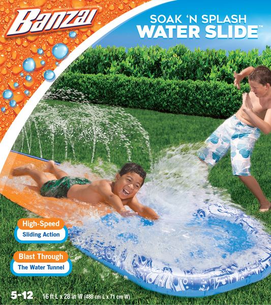 Banzai Soak 'N Splash Water Slide
