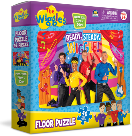 The Wiggles 46 Piece Floor Puzzle
