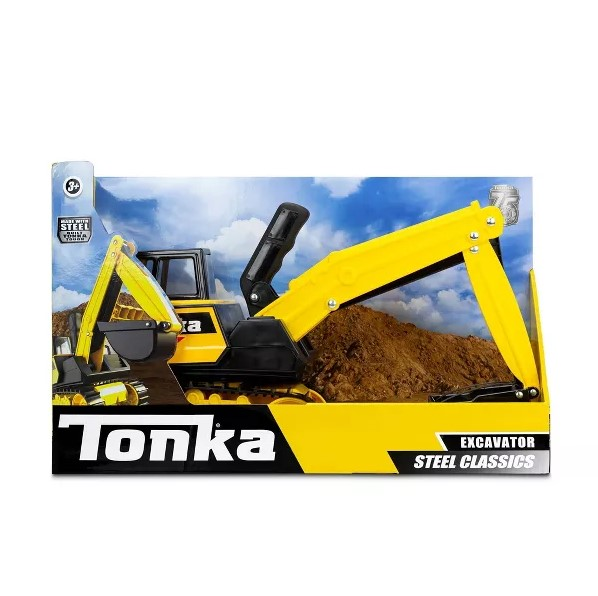 Tonka Steel Classic Mighty Excavator 