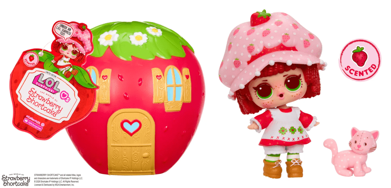 LOL Surprise Loves Strawberry Shortcake Assorted Dolls
