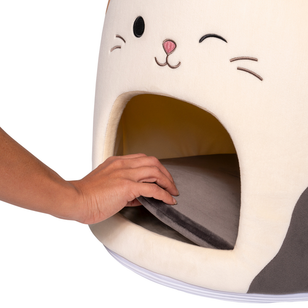 Squishmallows Original Cam The Cat Pet Cave