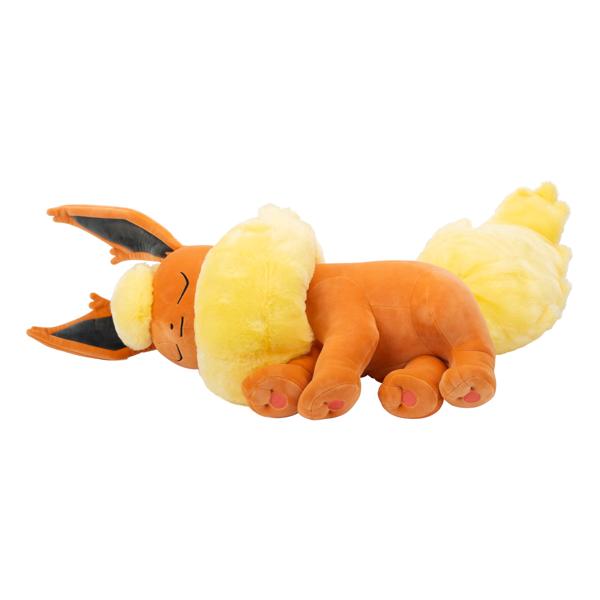 Pokémon Flareon Sleeping Plush – 18-inch Premium Plush in Sleeping Pose