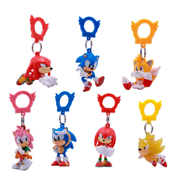 Sonic The Hedgehog Backpack Hangers – Series 4