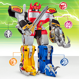 Power Rangers Combinable Dinozord