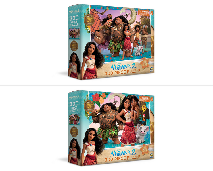 Disney Moana 2 300 Piece Puzzle Assorted