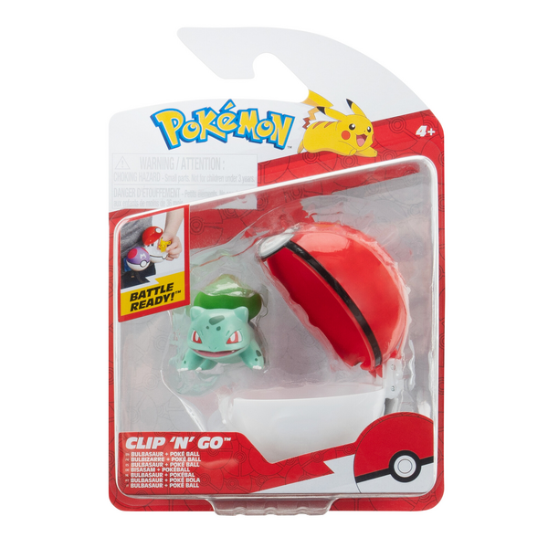 Pokémon Clip N Go Poké Ball Figure Assorted