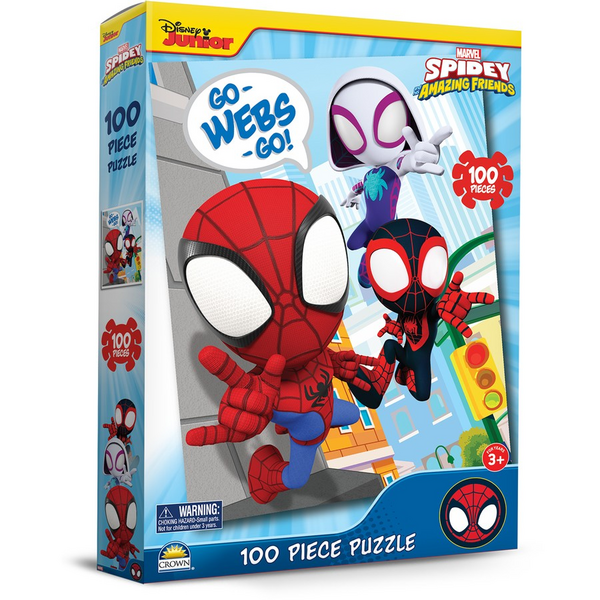 Spidey and His Amazing Friends 100PC Puzzle