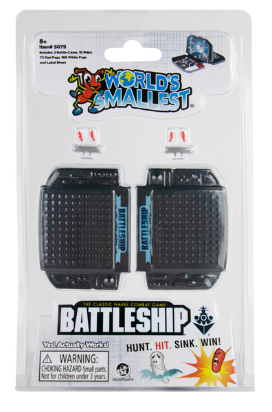 WORLDS SMALLEST BATTLESHIP