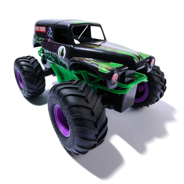 Monster Jam Smash & Bash Grave Digger RC Vehicle,