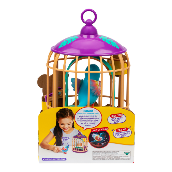 Little Live Pets Lil’ Bird Bird & Cage Pango