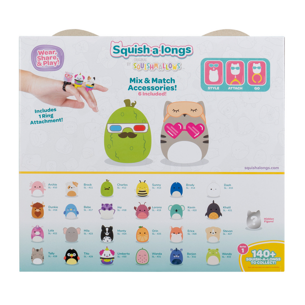 Squish-a-longs 25 Pack – Series 1