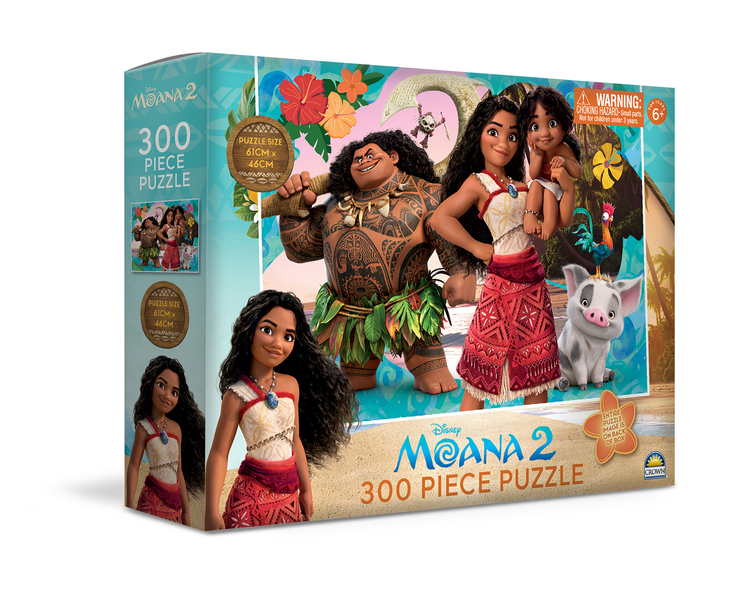 Disney Moana 2 300 Piece Puzzle Assorted