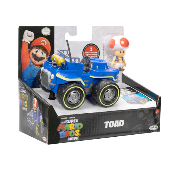 Super Mario Movie 6.35cm  Figure with Kart