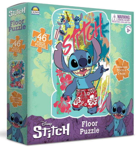 Disney Stitch 46-piece Floor Puzzle