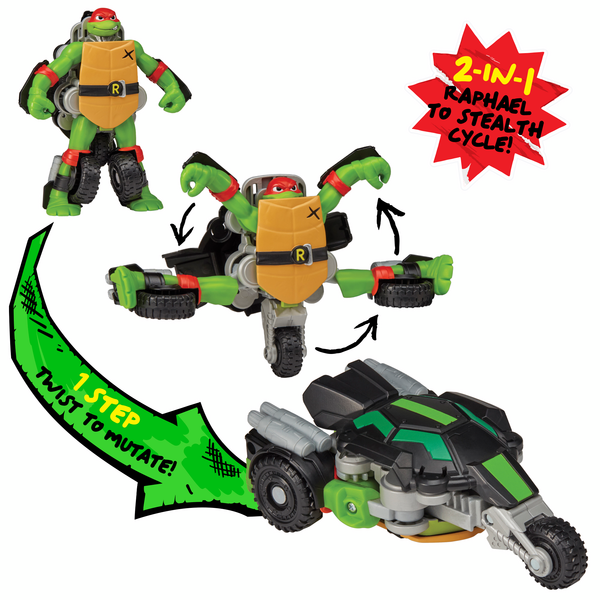 Teenage Mutant Ninja Turtles Twist N Mutate Vehicle