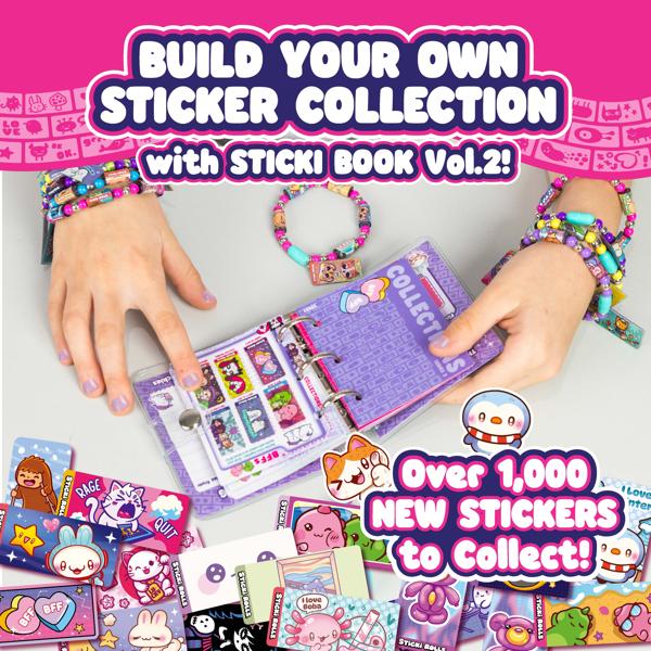 Sticki Rolls Activity & Collector’s Book Vol.2 