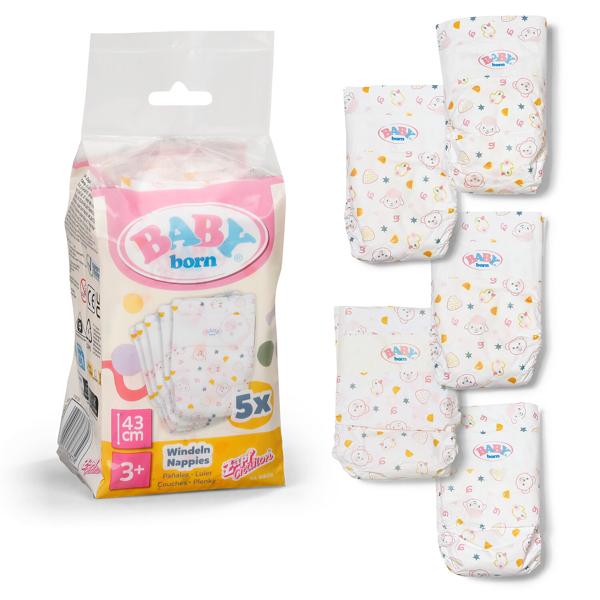BABY Born Nappies 5PK