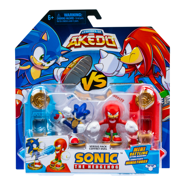 Legends of Akedo Sonic The Hedgehog Versus 2 Pack