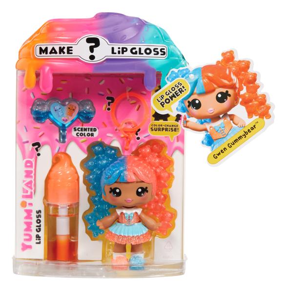 Yummiland Lip Gloss Doll: Mystery Colour Change Assorted