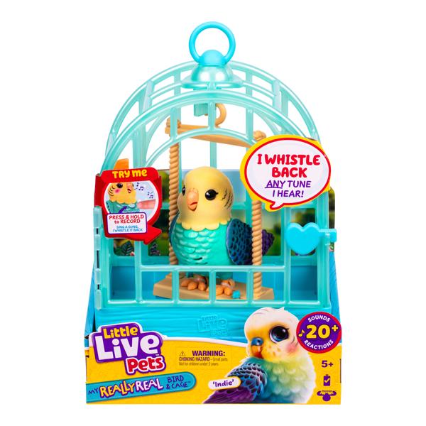 Little Live Pets My Really Real Bird & Cage