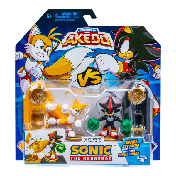 Legends of Akedo Sonic The Hedgehog Versus 2 Pack