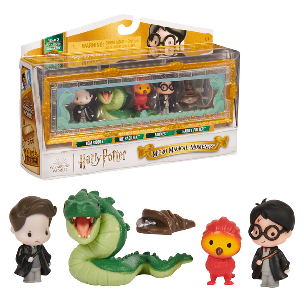 Harry Potter Chamber of Secrets Collectible Scene Play Pack