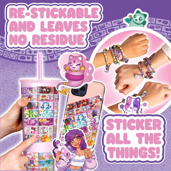 Sticki Rolls x Aphmau  Limited Edition Pendant & Bracelet Set 