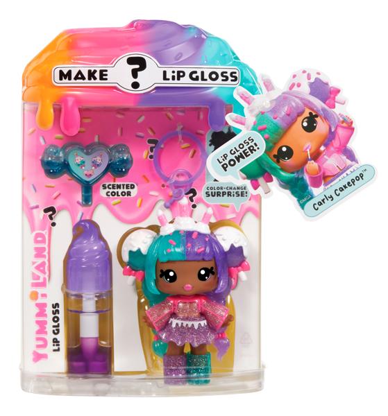 Yummiland Lip Gloss Doll: Mystery Colour Change Assorted