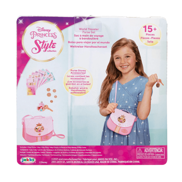 Disney Princess Style Collection Traveler Purse Set