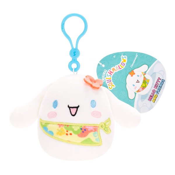 Squishmallows 3.5 Inch Clip Hello Kitty Tropical Assorted