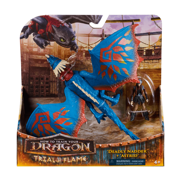 Dreamworks Dragons Deadly Nadder & Astrid
